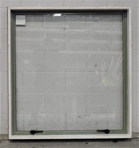 Mist green Aluminium single awning window