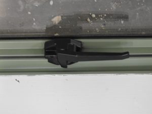 Mist green Aluminium single awning window