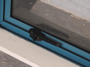 teal Aluminium single Awning landscape Window