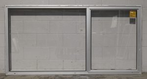 Silver Aluminium single Awning landscape Window