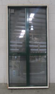 Permanent Green Aluminium Awning Window - double glazed