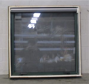 Permanent Green Aluminium Awning Window - double glazed