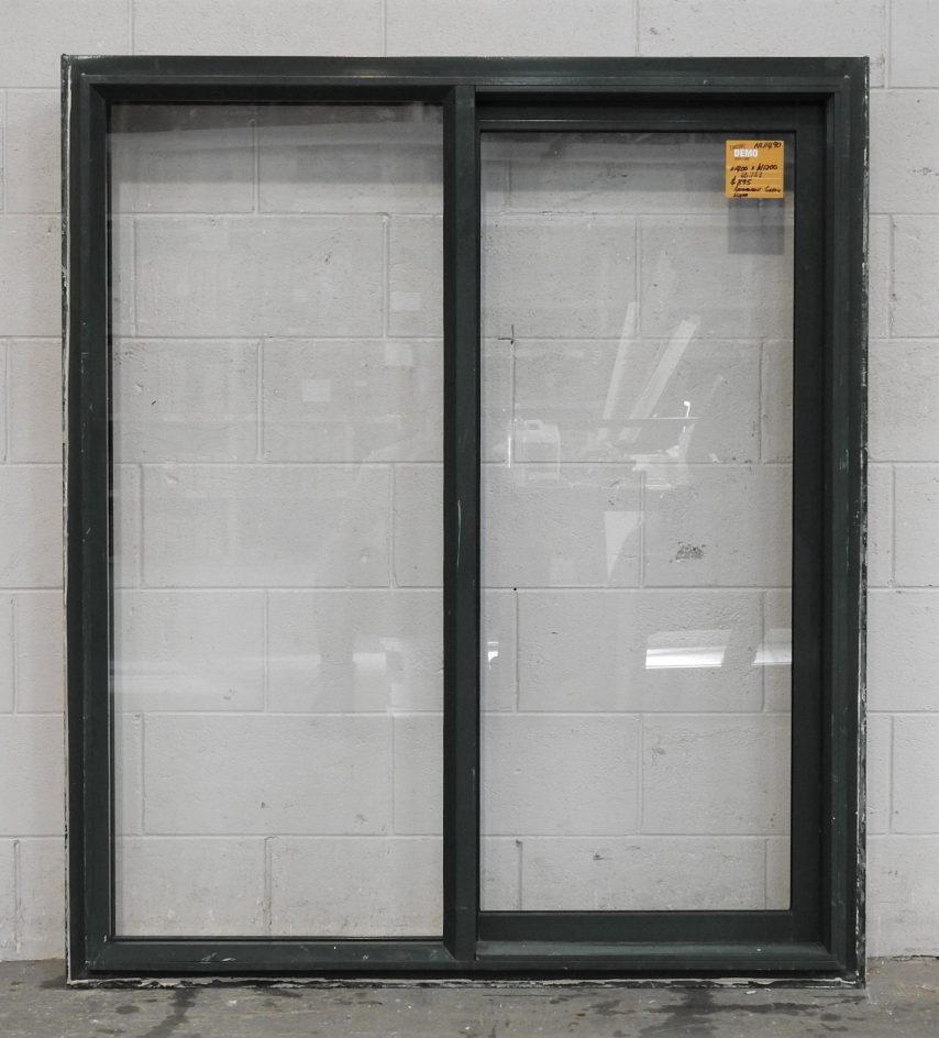 Permanent Green Aluminium Sliding Window