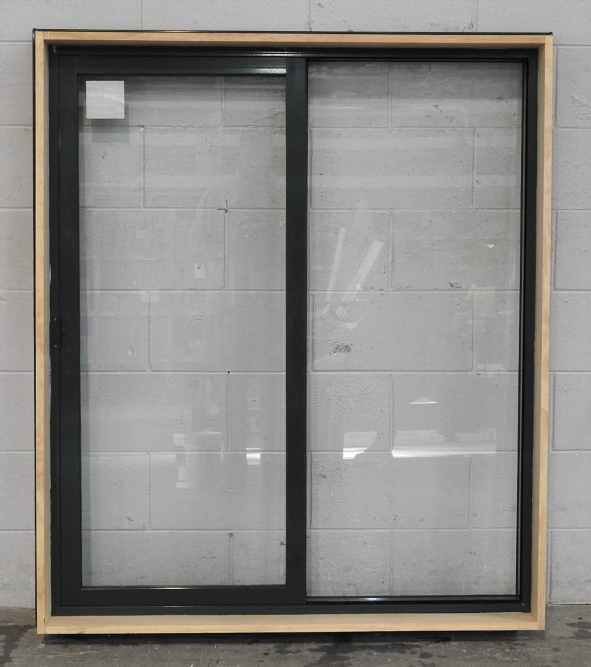 Permanent Green Aluminium Sliding Window