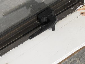 Bronze Aluminium Double Awning Window