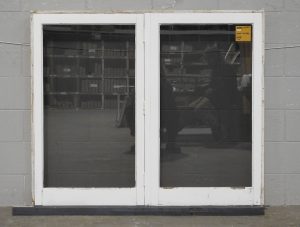 Wooden Casement Window with Tinted Glass