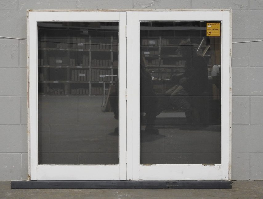 Wooden Casement Window with Tinted Glass