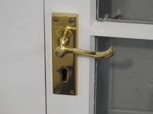 Wooden Colonial Style French Doors 10 Light Double Glazed