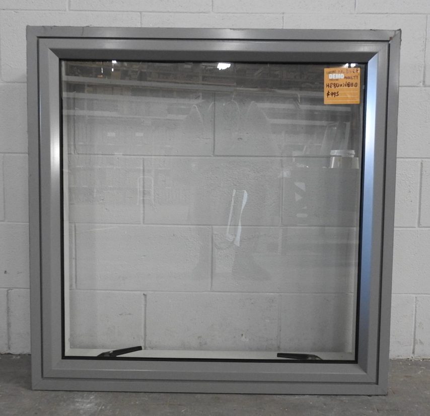 Grey Aluminium single awning window