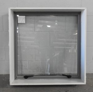 Grey Aluminium single awning window