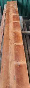 Recycled macrocarpa timber beam