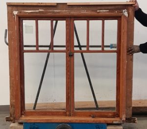 Wooden Bungalow single casement window