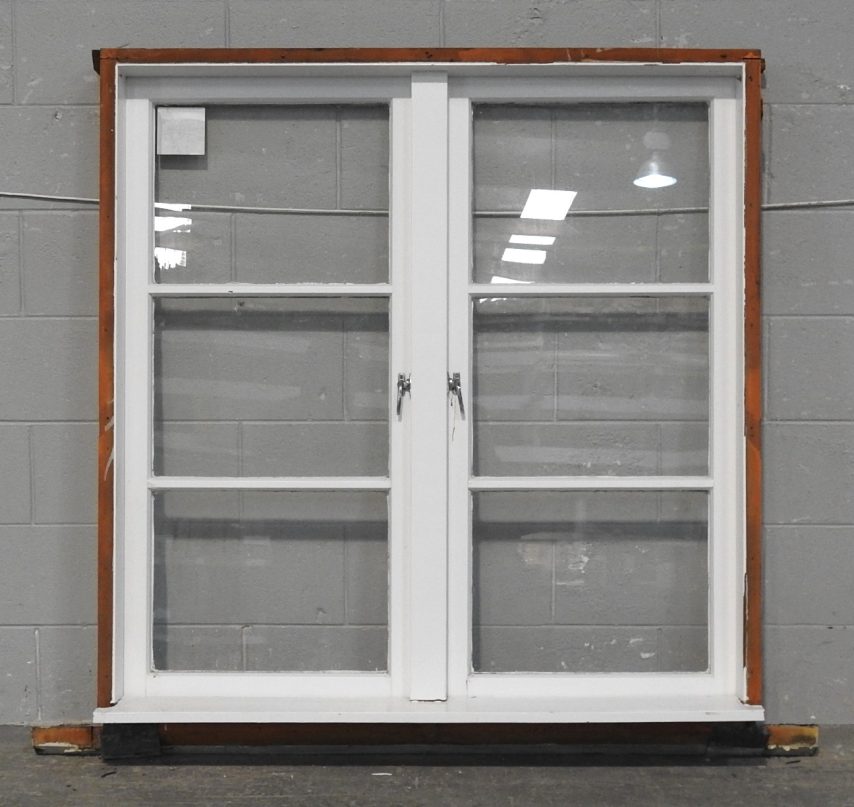 Wooden Casement Window With 3 Light Sashes