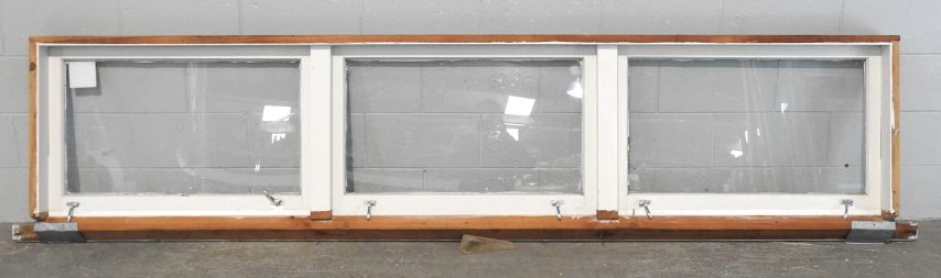 Wooden Triple Awning Landscape Window