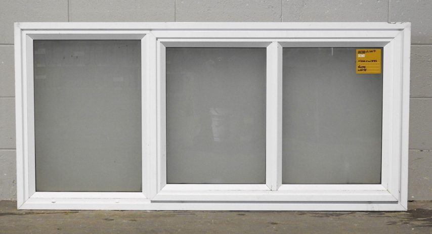 White Aluminium Single Awning Landscape Window