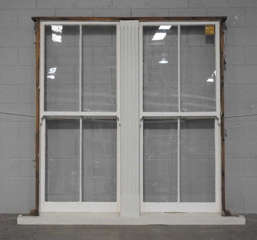 Wooden Double Double-Hung Window