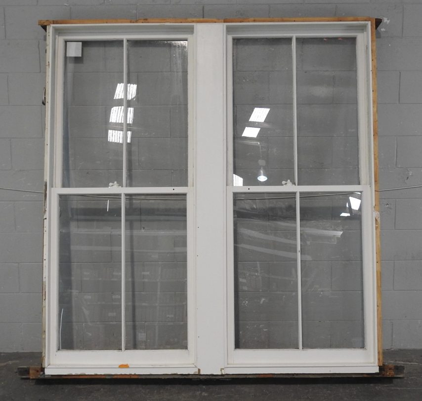 Wooden Double Double-Hung Window