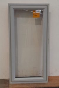 Silver pearl aluminium awning window
