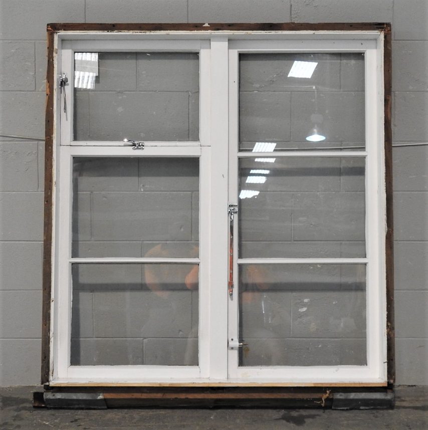 Wooden Casement Window With Awning Window