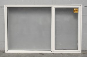 Off White Aluminium Single Awning Window