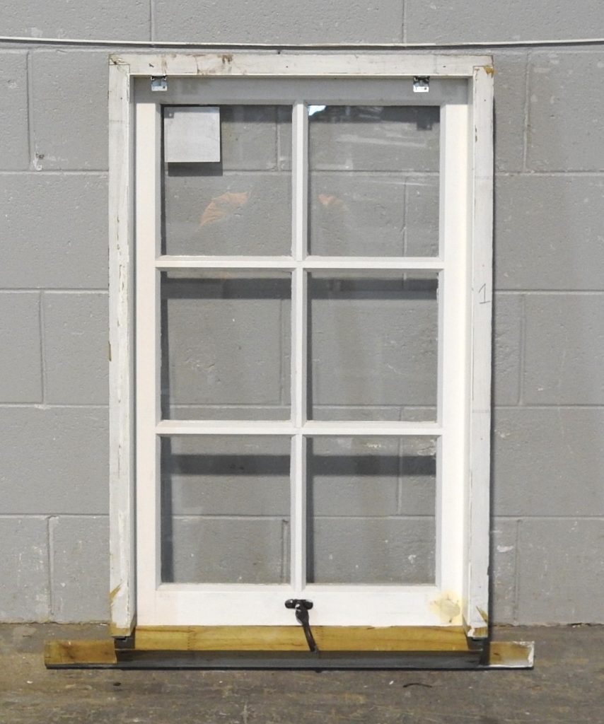 Colonial Style Wooden Awning Window With 6-Light Sash