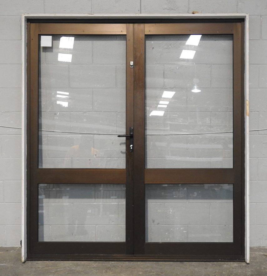 Bronze Aluminium French Doors