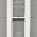 Narrow Villa Wooden Double-Hung Window