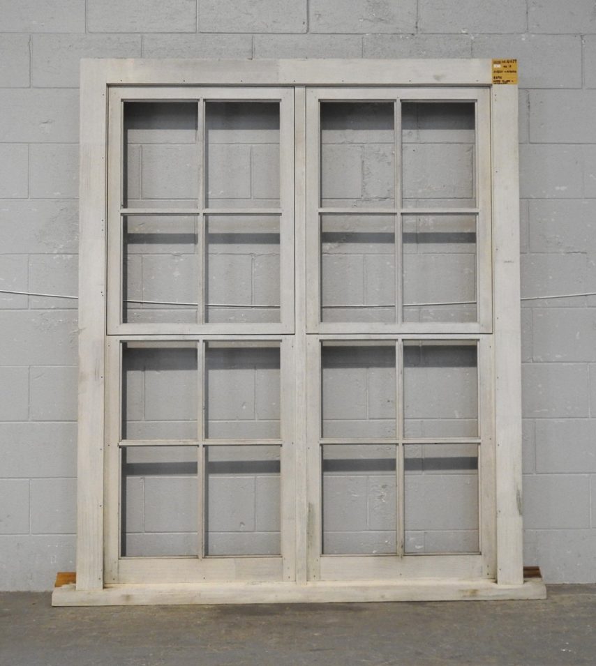 Colonial Style Wooden 4 x Awning Window - Unused