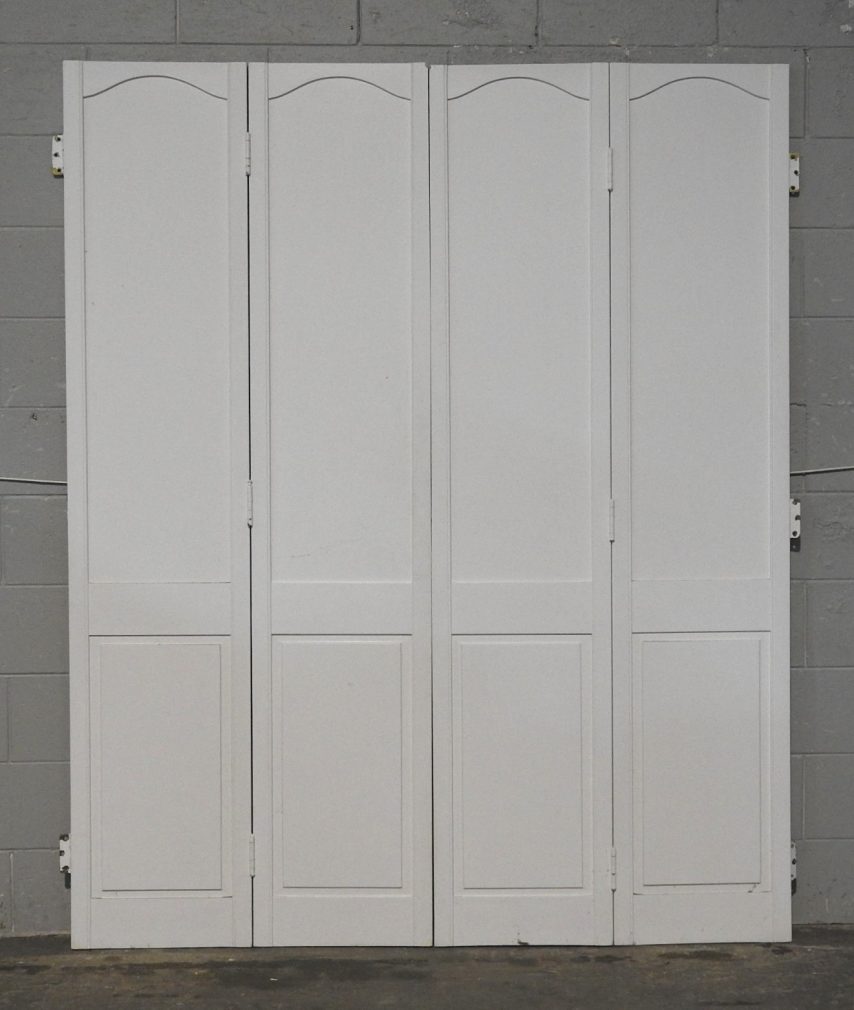 Wooden Double Bifolding Cupboard Doors