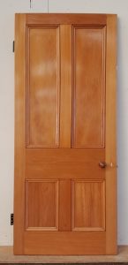 Unhung Wooden Villa 4 Panel Interior Door