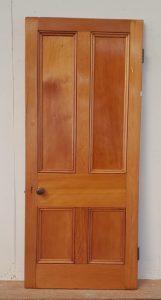 Unhung Wooden Villa 4 Panel Interior door