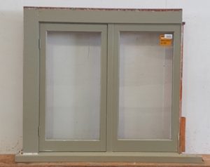 Wooden single casement window