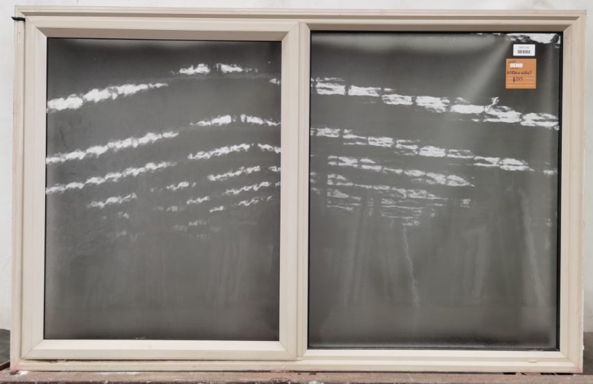 Desert sand aluminium single casement window