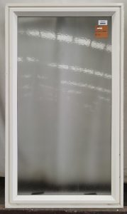 Off white aluminium single awning window