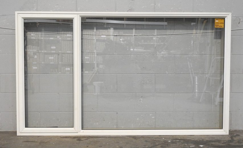 Off White Aluminium Single Awning Window