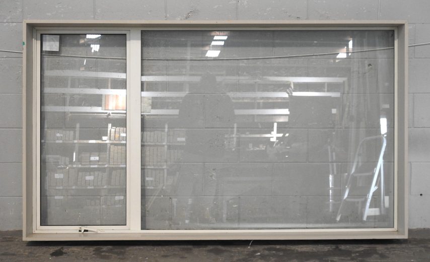 Off White Aluminium Single Awning Window