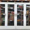 Wooden 4 leaf bi-fold door