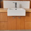 Oak Wall Mounted Vanity