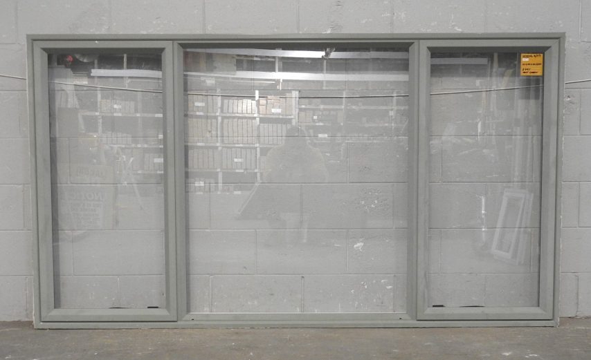 Mist Green Aluminium Double Awning Window