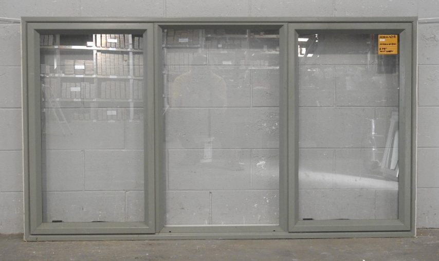 Mist Green Aluminium Double Awning Window