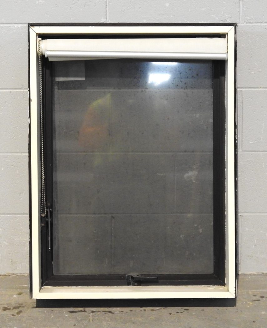 Black Aluminium Single Awning Window