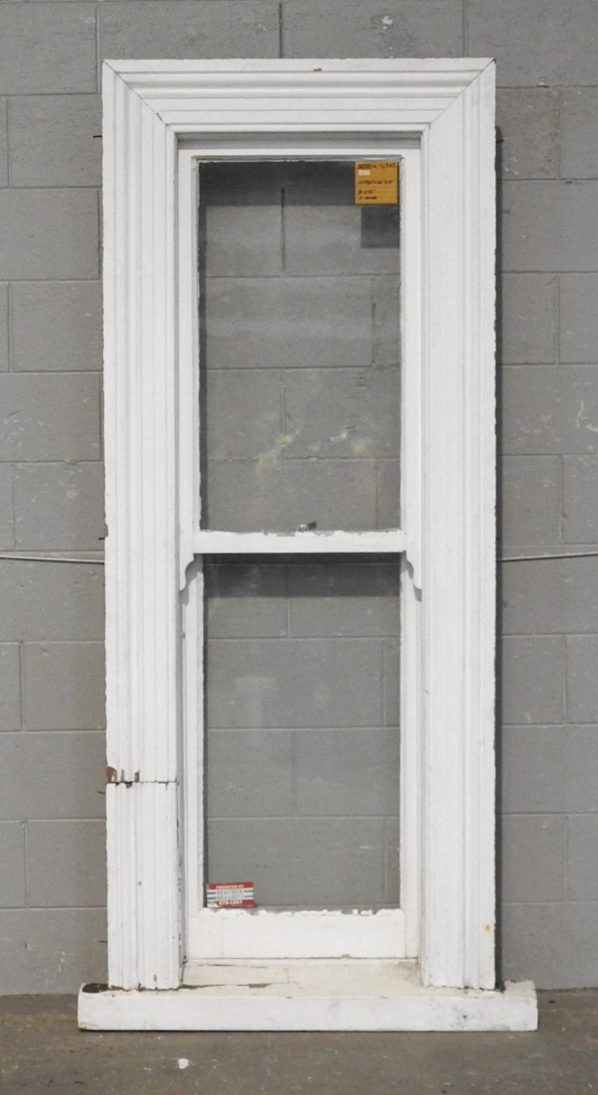 Villa Narrow Wooden Double-Hung Window