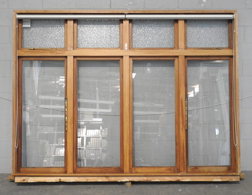 Bungalow Wooden Casement Window With Toplight