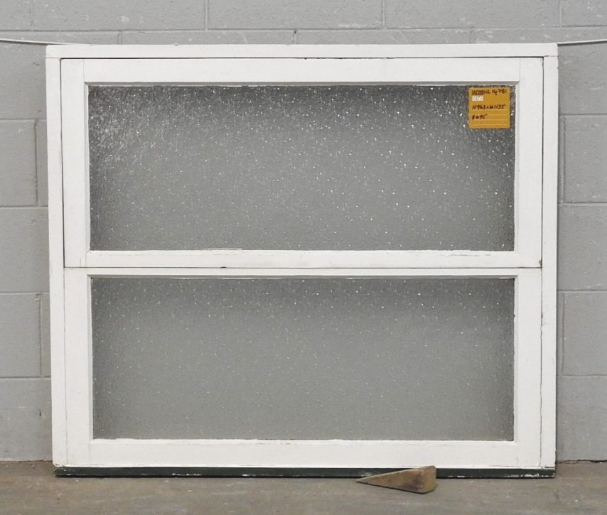 Wooden Single Awning Window with Obscure Glass