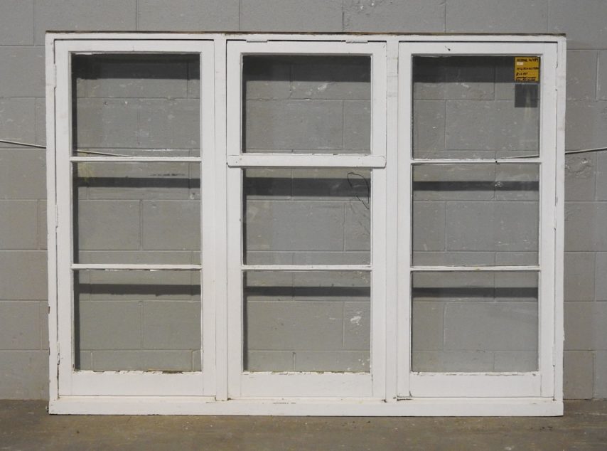 Wooden Casement Window With 3 Opening Sashes