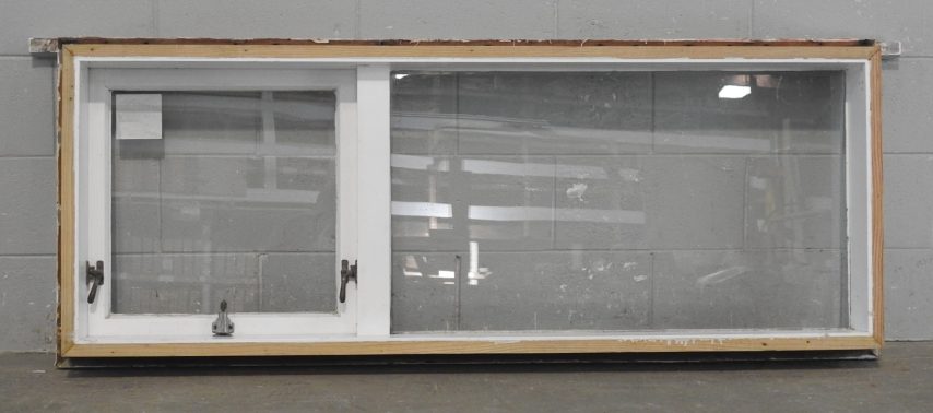 Wooden Single Awning Landscape Window