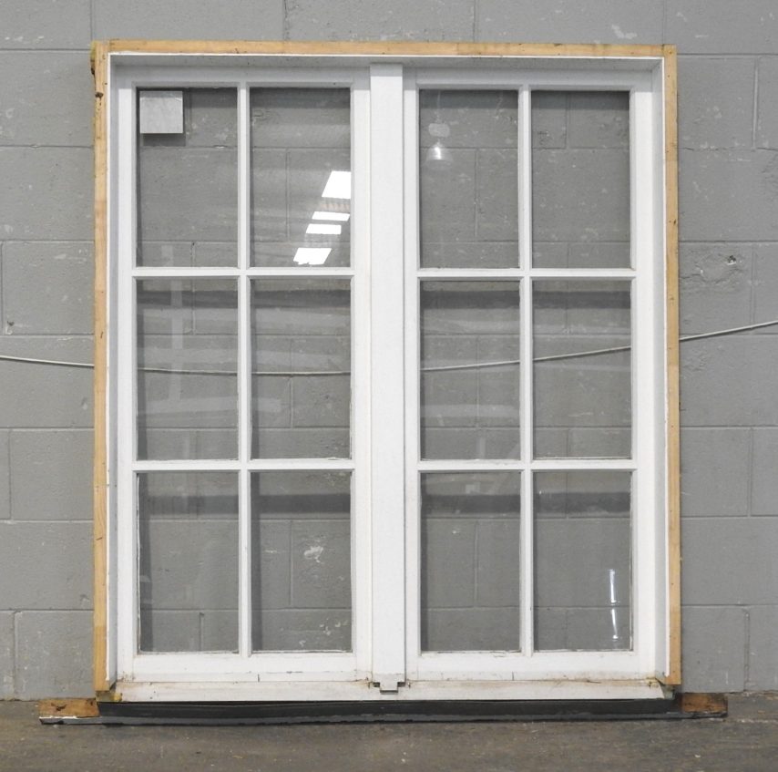 Colonial Style Wooden 12 Light Fixed Window