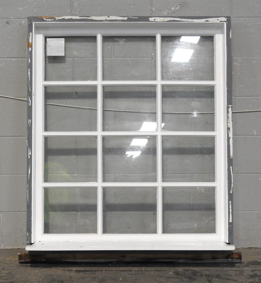 Colonial Style Wooden 12 Light Fixed Window