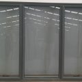 Karaka green aluminium twin awning window