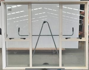 Twin awning window double glazed